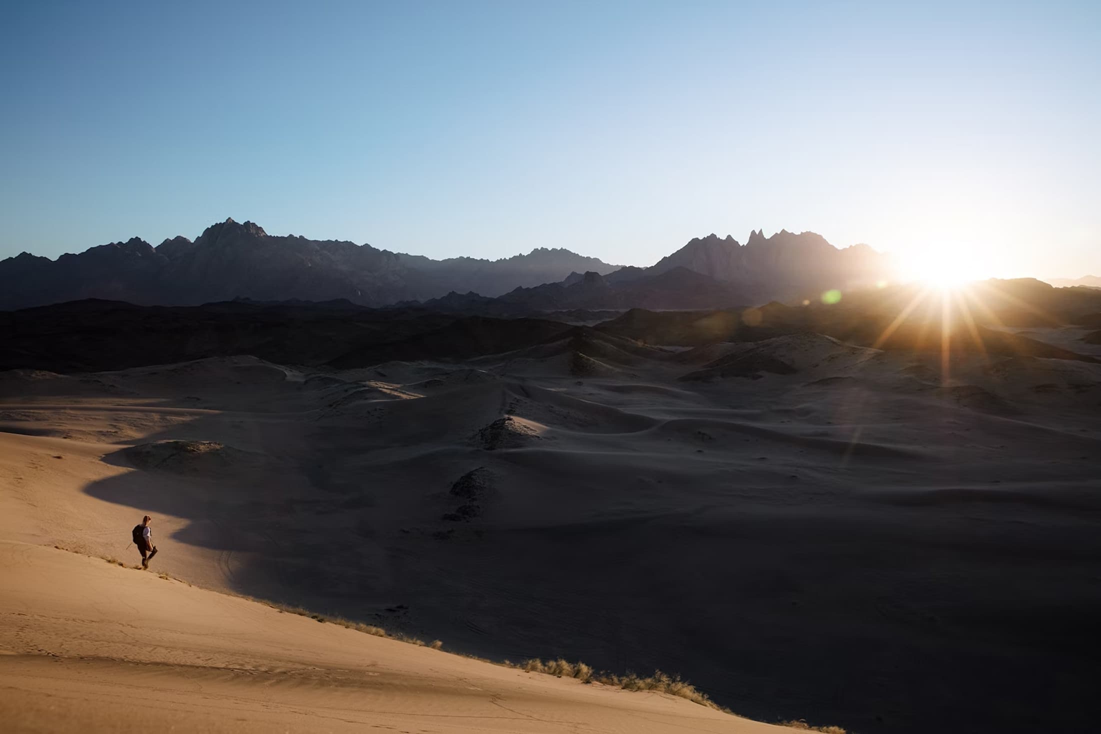 Desert dunes adventure destination